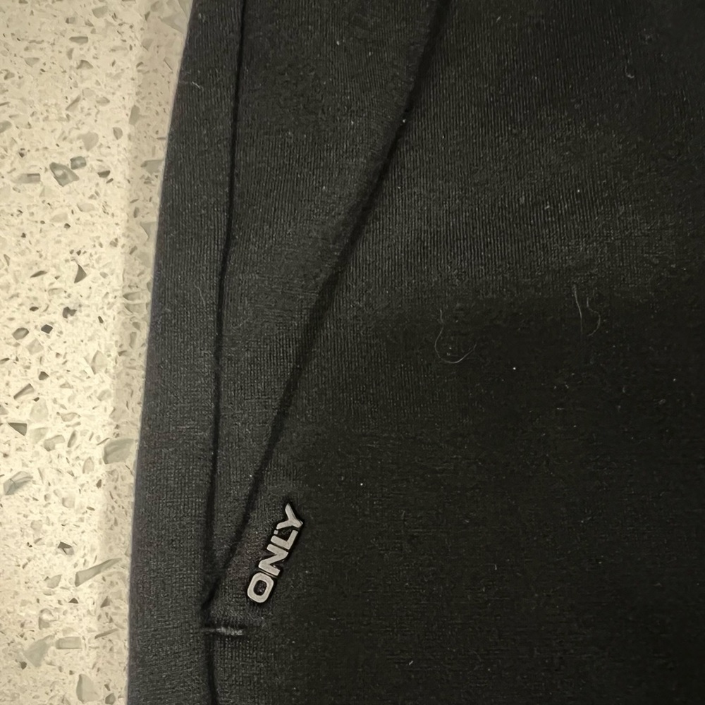 ONLY Women’s PopTrash Regular Fit Classic Trousers Black XL Super Soft! - Picture 7 of 15